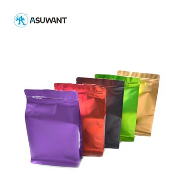 Pacáiste Púdair Mála Glas Zip Alúmanaim Alúmanaim