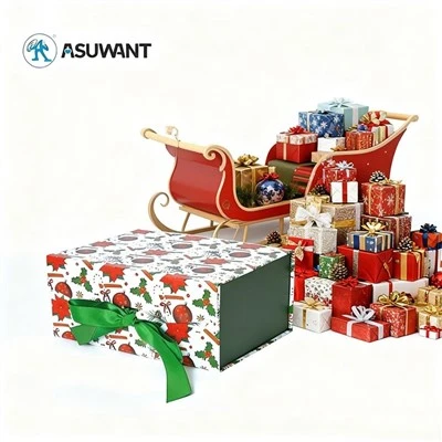 Bosca Candy Páipéir Nollag Le Cladach Smeach